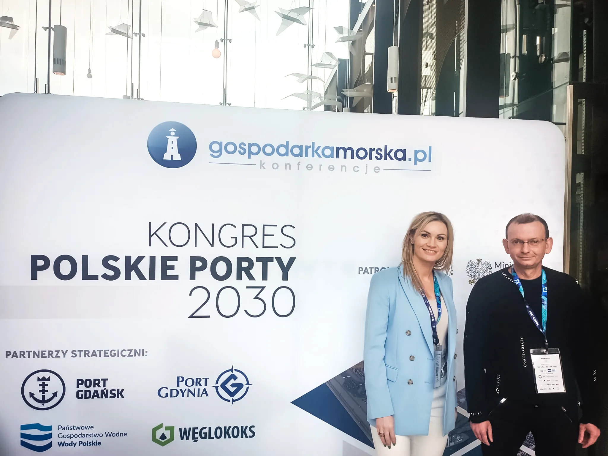 Glass-Link representation at the event in Poland - Polskie Porty 2030